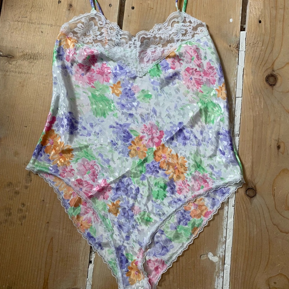 Vintage teddy/one piece